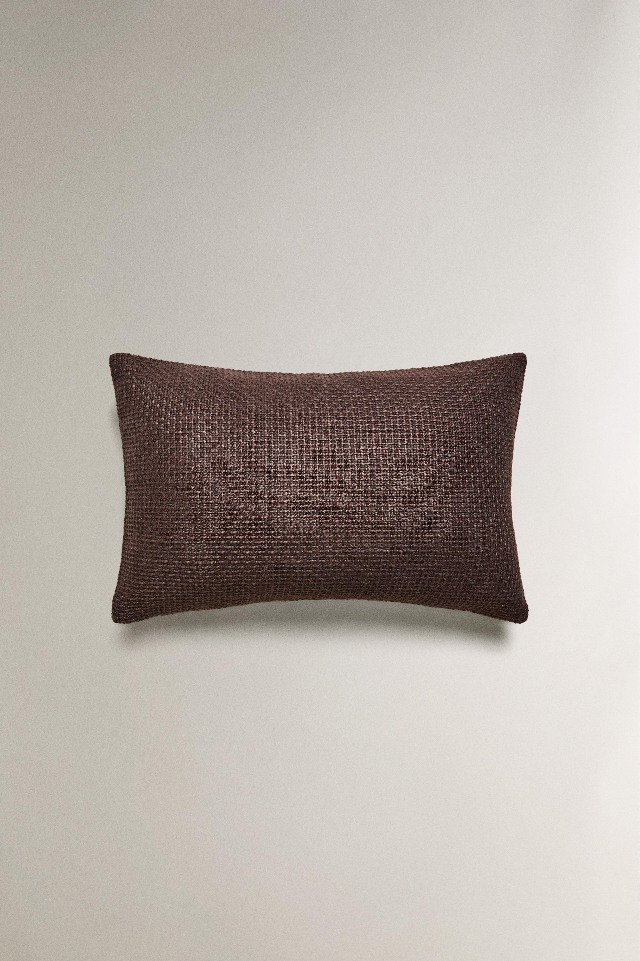 LINEN THROW PILLOW COVER